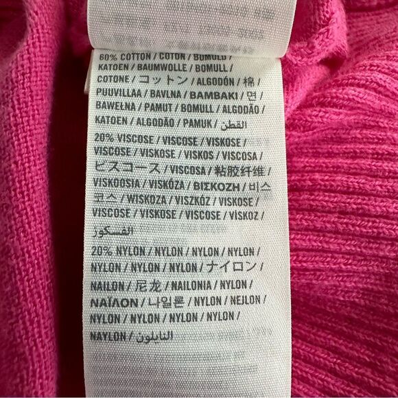 Gilly Hicks by Abercrombie & Fitch Pink Cardigan Sweater Preppy Academia Y2K S - Picture 5 of 9